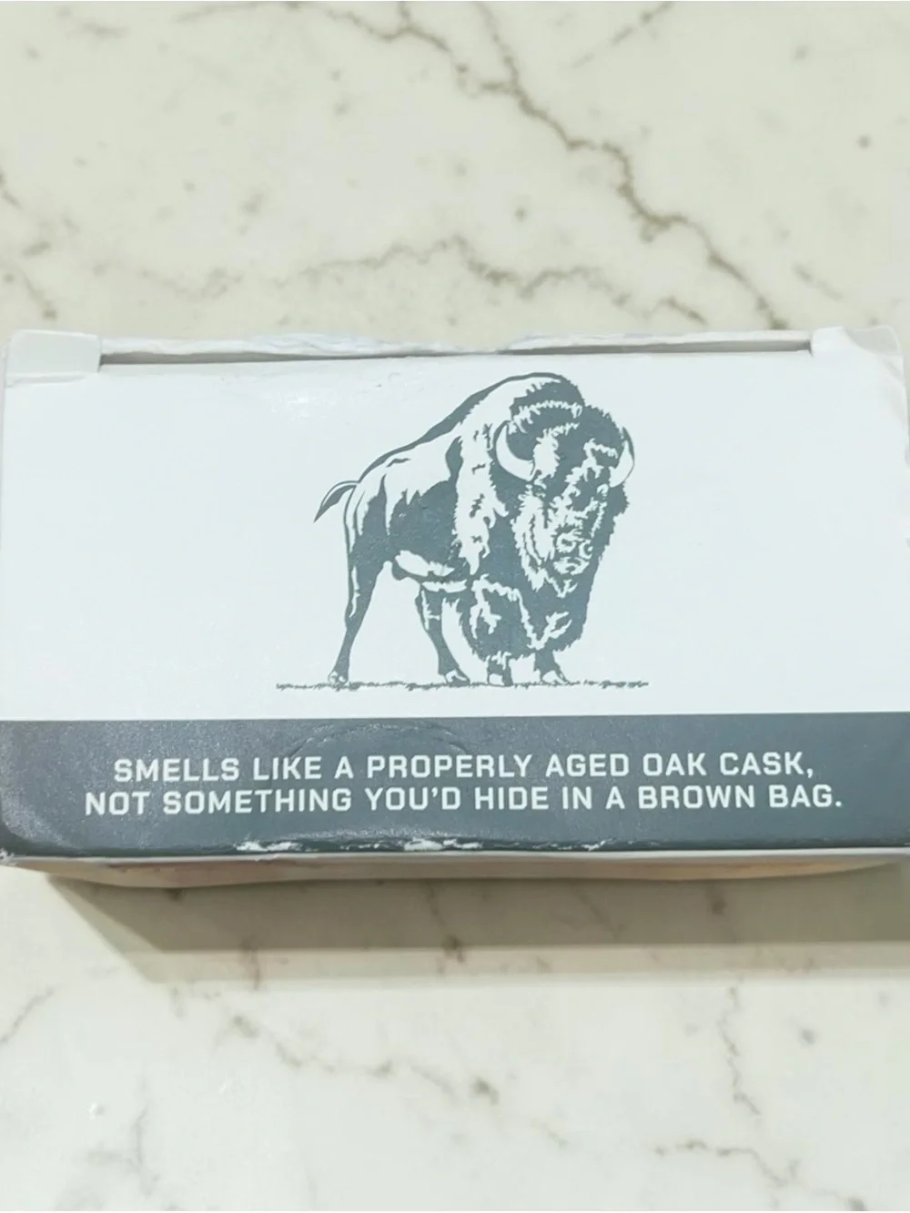 Duke Cannon Big Bourbon Soap - Orange & White Packaging